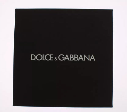 Брелок із шкіряною застібкою Dolce &amp; Gabbana із коричневого золота та рафії