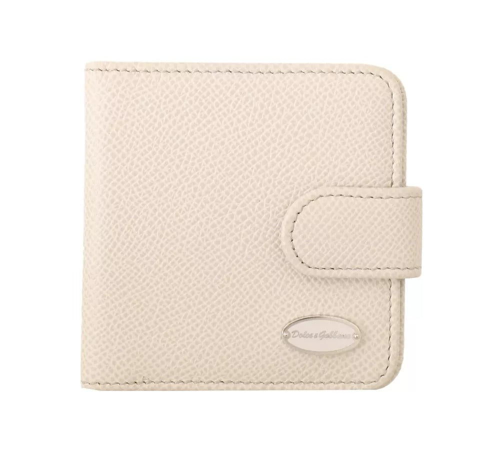 Шкіряний чохол для презервативів Dolce &amp; Gabbana White Dauphine, кишеньковий гаманець