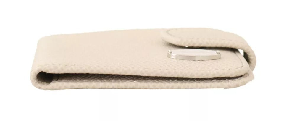 Шкіряний чохол для презервативів Dolce &amp; Gabbana White Dauphine, кишеньковий гаманець
