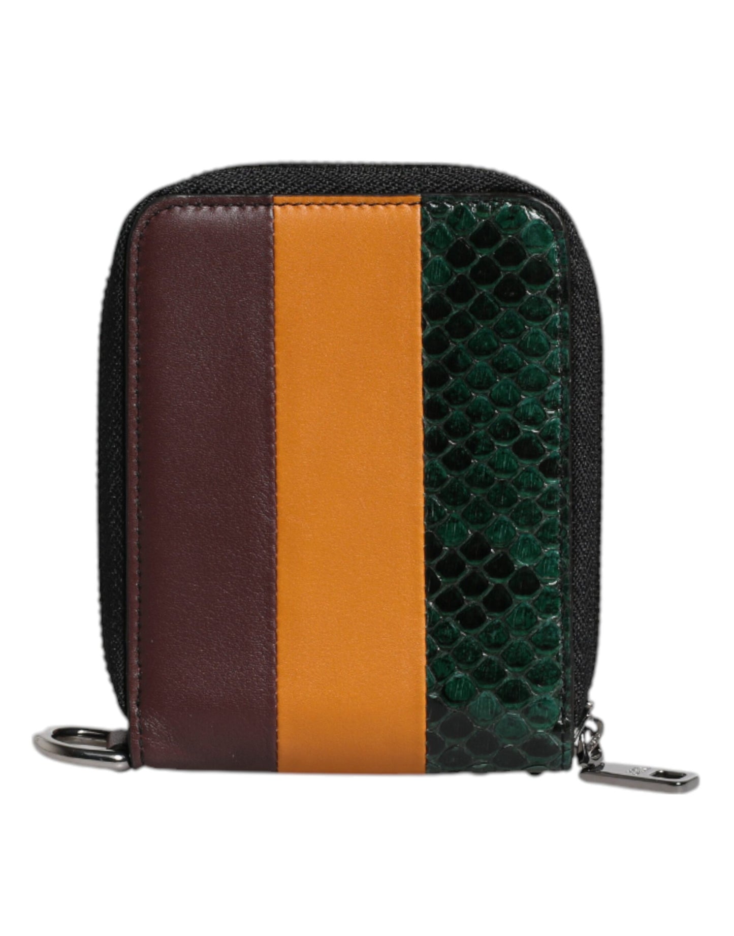 Гаманець Dolce &amp; Gabbana Multicolor Exotic Leather DG Bifold Card Holder