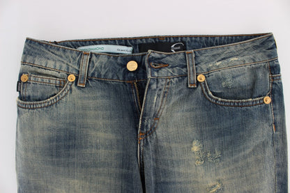 Cavalli Sleek Flair Leg Denim із заниженою талією