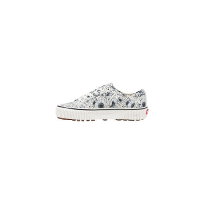 Сині шкіряні кросівки Vans