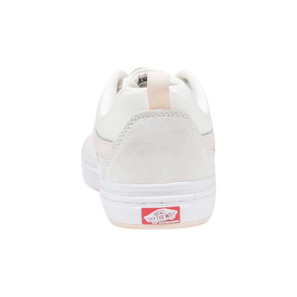 Рожеві шкіряні кросівки Vans