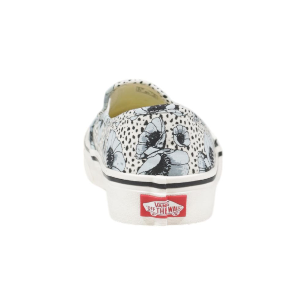 Сині шкіряні кросівки Vans