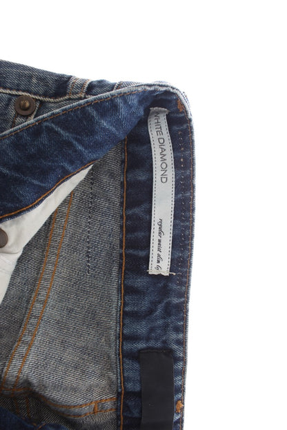 Сині джинси Cavalli Elegant Flare Fit