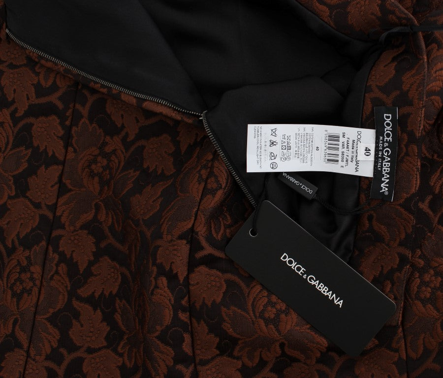 Елегантна спідниця-бульбаш із парчі Dolce &amp; Gabbana