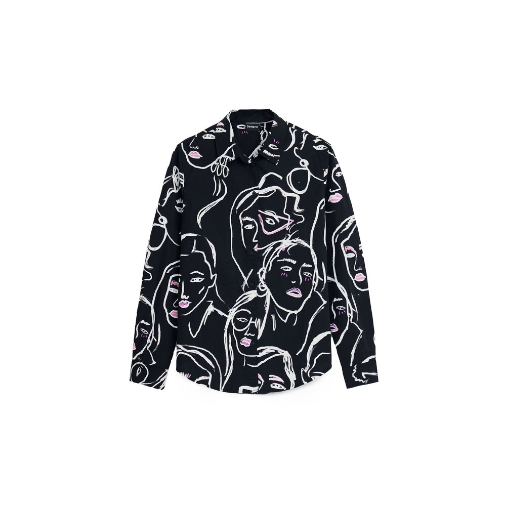 Чорний бавовняний светр Desigual