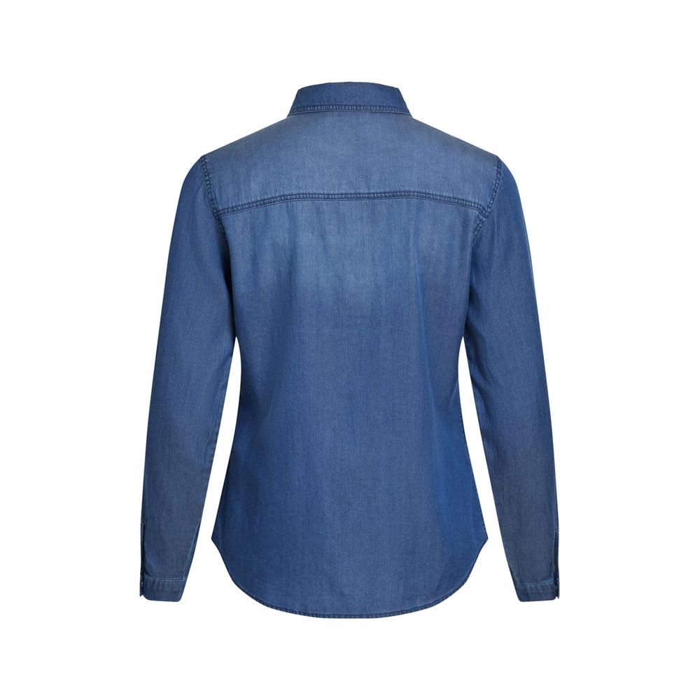 Синій бавовняний светр Vila Clothes