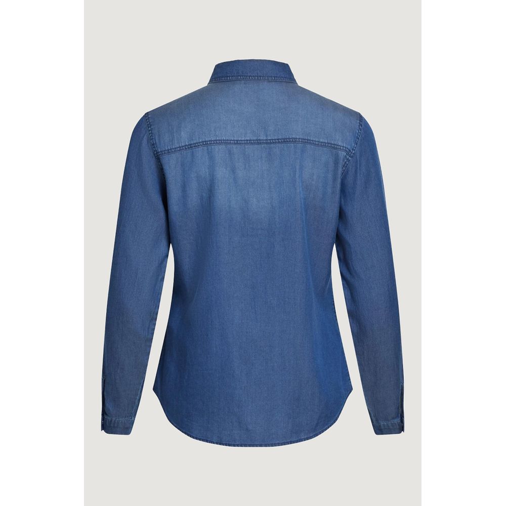 Синій бавовняний светр Vila Clothes