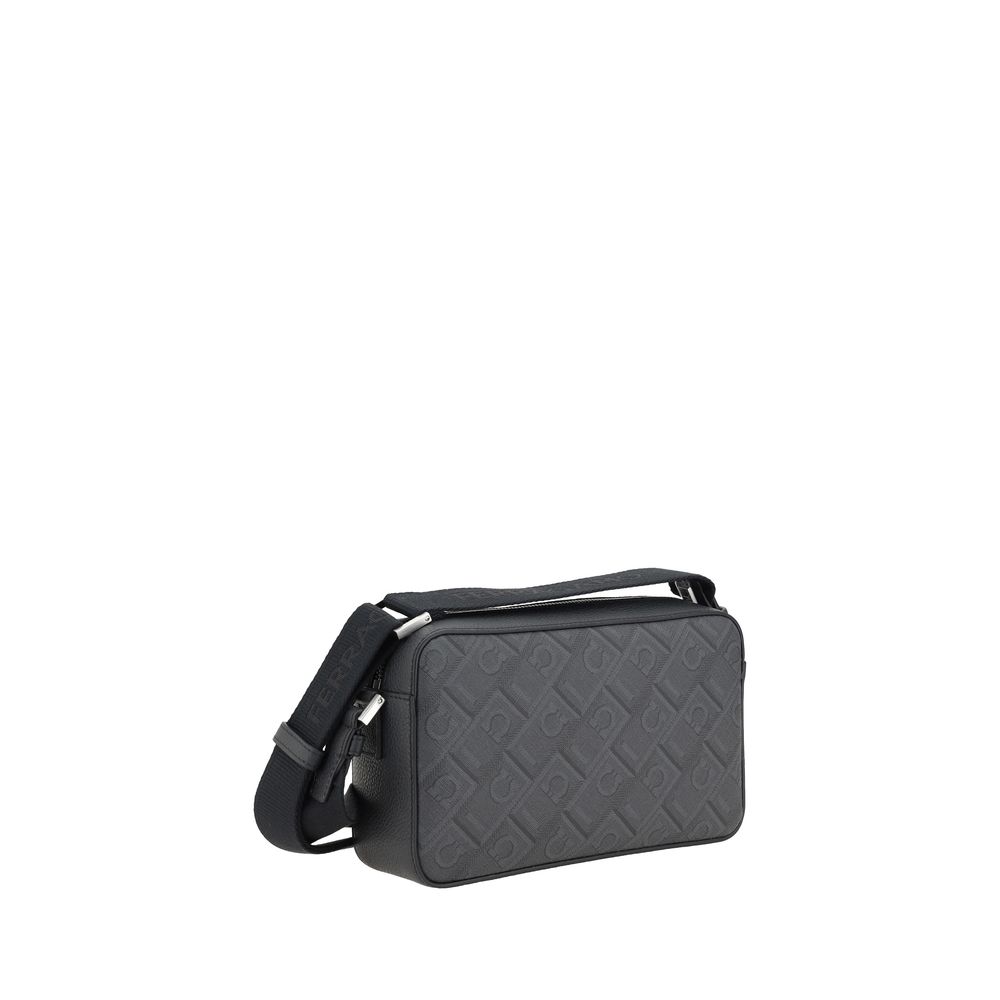 Сумка через плече з логотипом Ferragamo