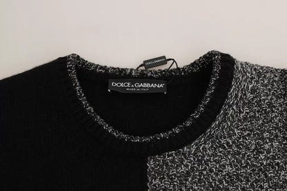 В'язаний кашеміровий вовняний светр Dolce &amp; Gabbana Multicolor KING Knight Monkey