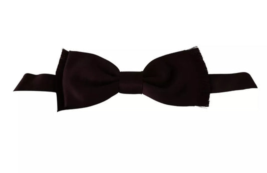 Однотонна класична краватка Dolce &amp; Gabbana Bordeaux Red Silk
