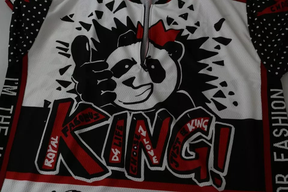 Поліестерова футболка Dolce &amp; Gabbana White King Panda