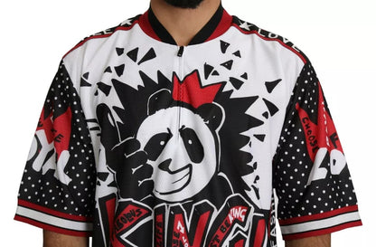 Поліестерова футболка Dolce &amp; Gabbana White King Panda