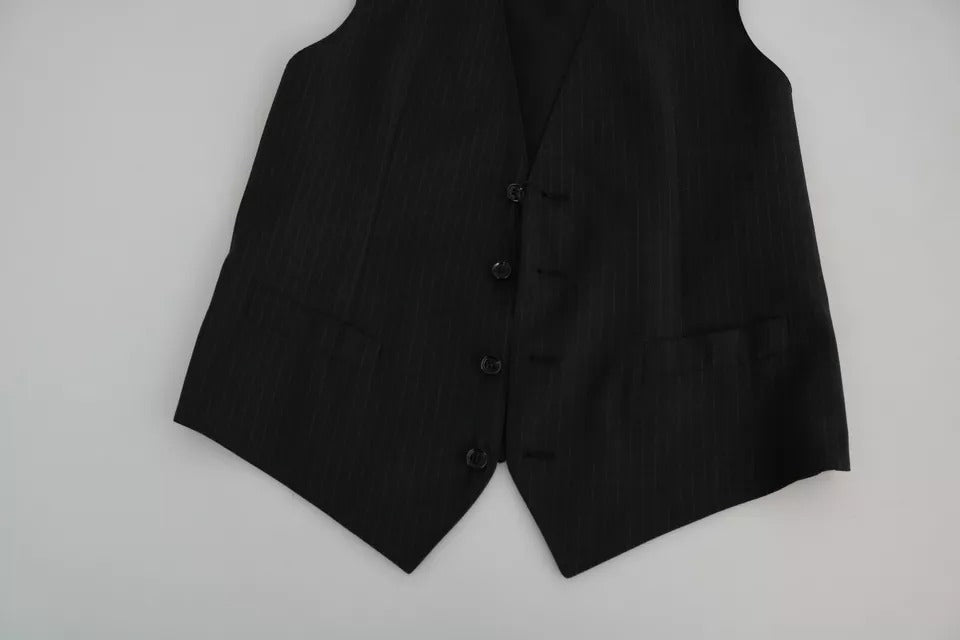 Dolce &amp; Gabbana Black Men Formal STAFF Сукня Жилет Жилет