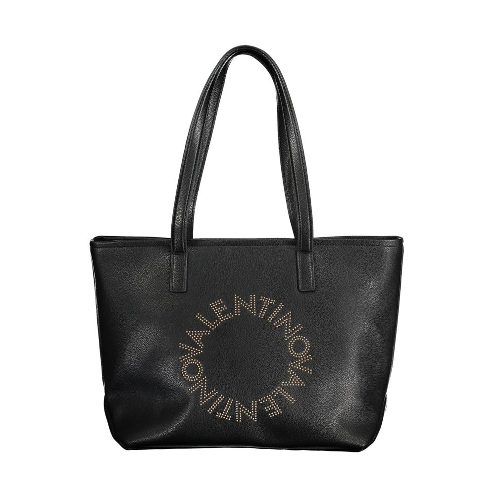 Valentino Bags Чорна поліетиленова сумочка