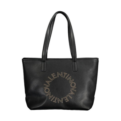 Valentino Bags Чорна поліетиленова сумочка