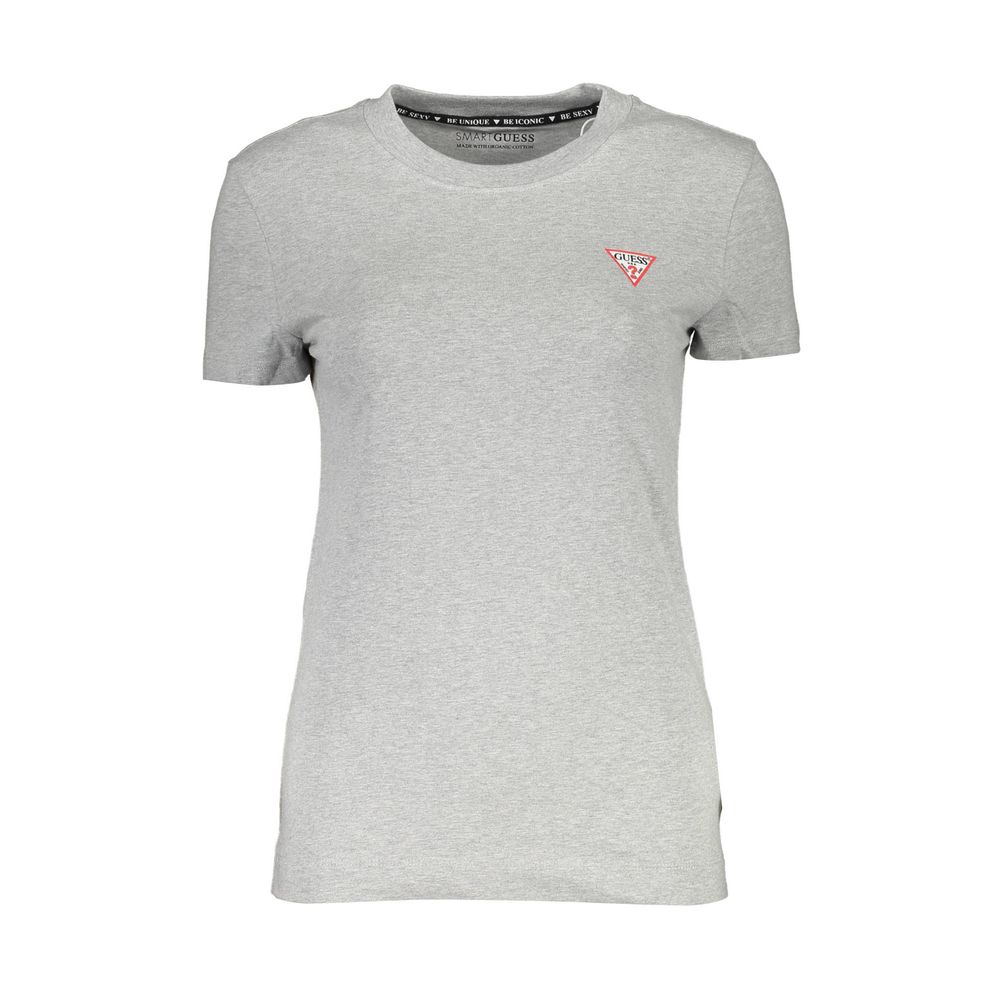 Джинси Guess сірий бавовняний жіночий топ