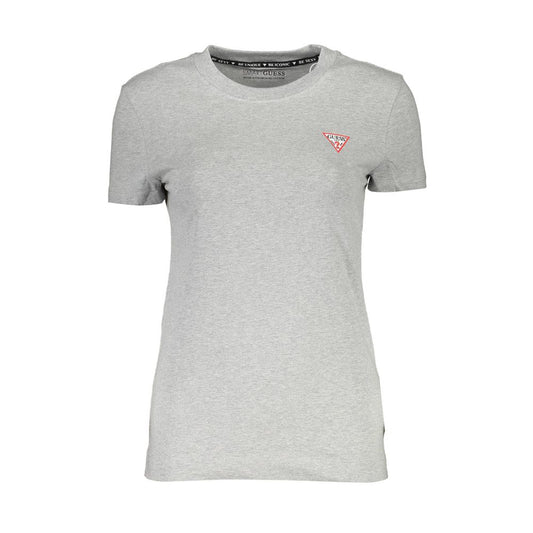 Джинси Guess сірий бавовняний жіночий топ
