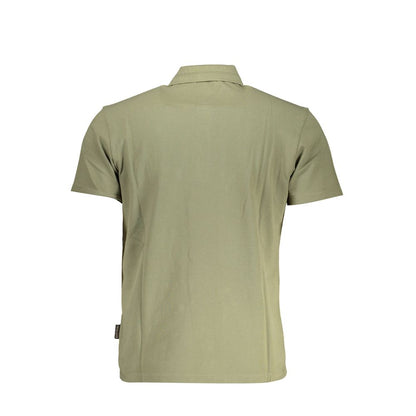 Чоловіча сорочка поло Napapijri Green Cotton