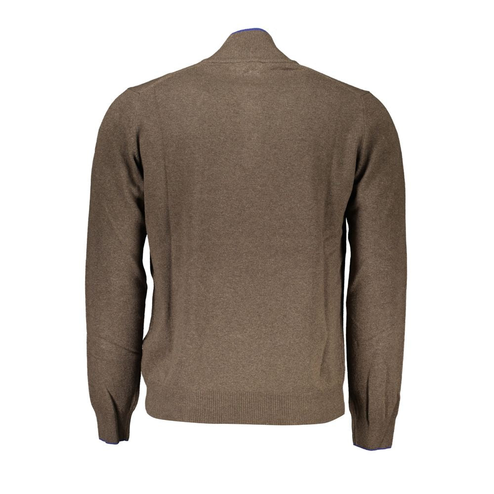 Светр Harmont &amp; Blaine Half-Zip з контрастними деталями