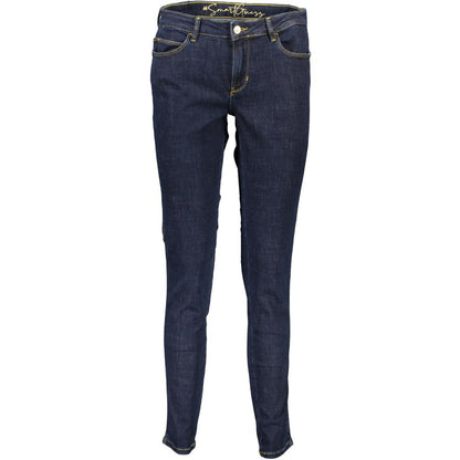 Сині бавовняні жіночі джинси Guess Jeans