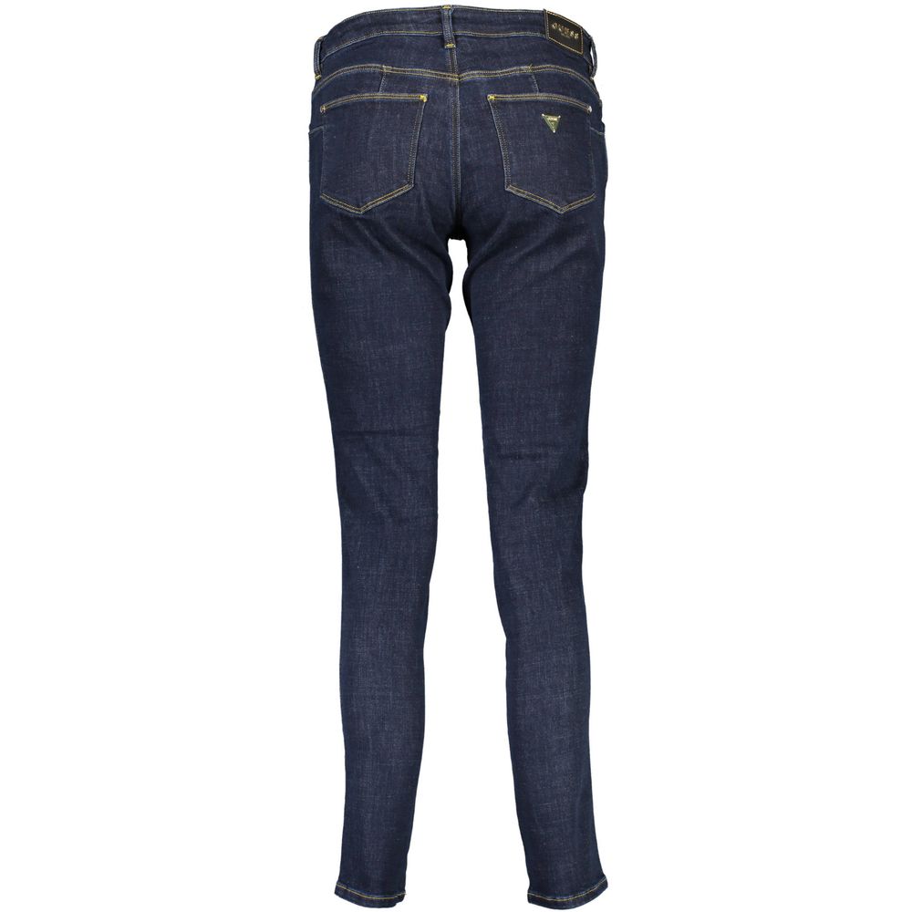 Сині бавовняні жіночі джинси Guess Jeans