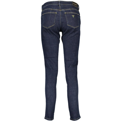 Сині бавовняні жіночі джинси Guess Jeans