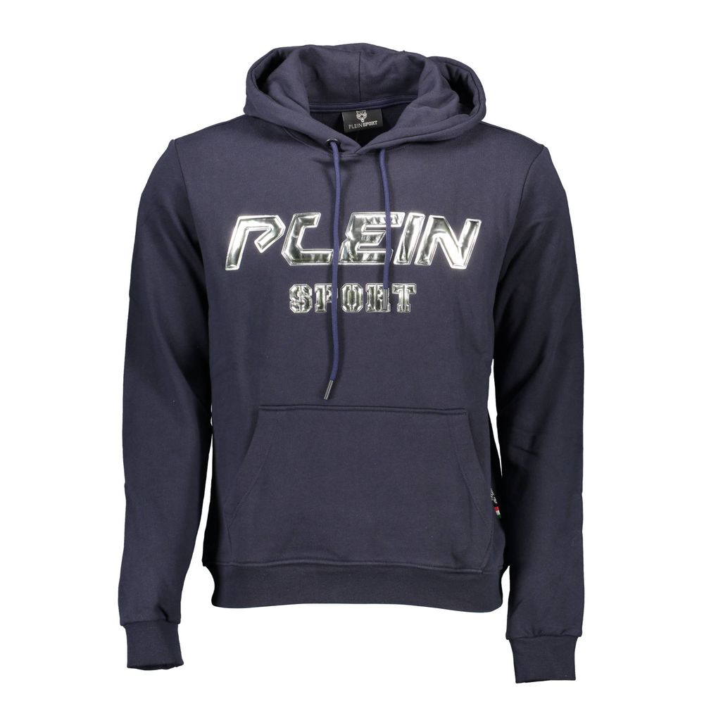Синій бавовняний чоловічий светр Plein Sport