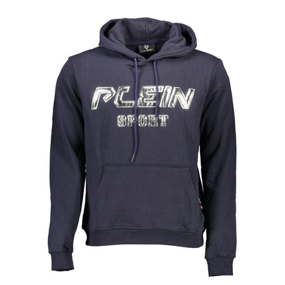Синій бавовняний чоловічий светр Plein Sport
