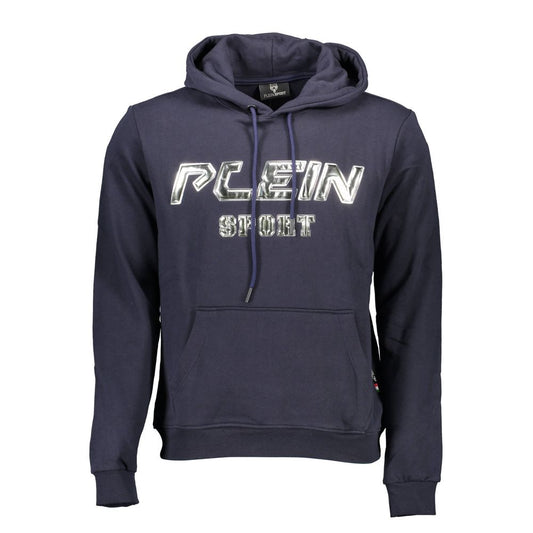 Синій бавовняний чоловічий светр Plein Sport