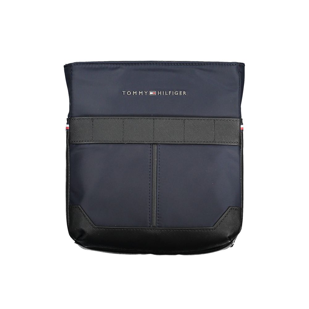 Синя поліестерова чоловіча сумка через плече Tommy Hilfiger