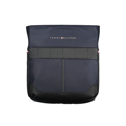 Синя поліестерова чоловіча сумка через плече Tommy Hilfiger