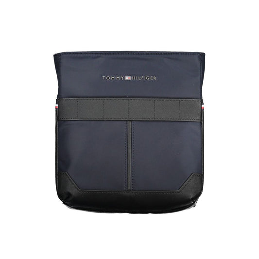 Синя поліестерова чоловіча сумка через плече Tommy Hilfiger