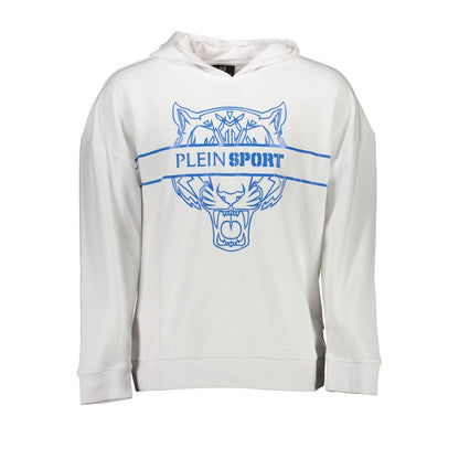 Білий бавовняний чоловічий светр Plein Sport