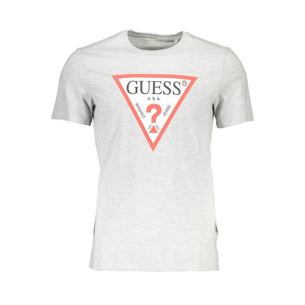 Сіра бавовняна чоловіча футболка Guess Jeans