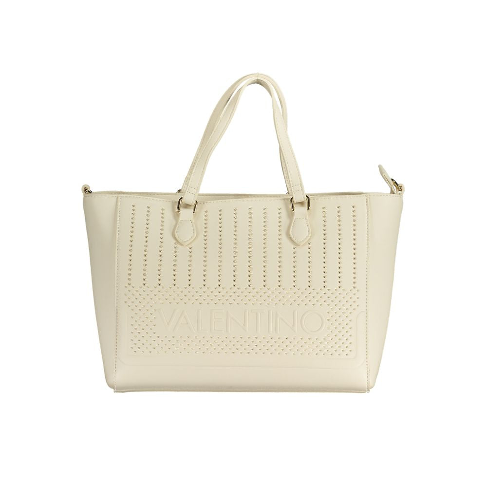 Valentino Bags Біла поліетиленова сумочка