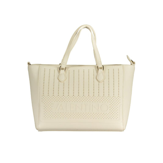 Valentino Bags Біла поліетиленова сумочка