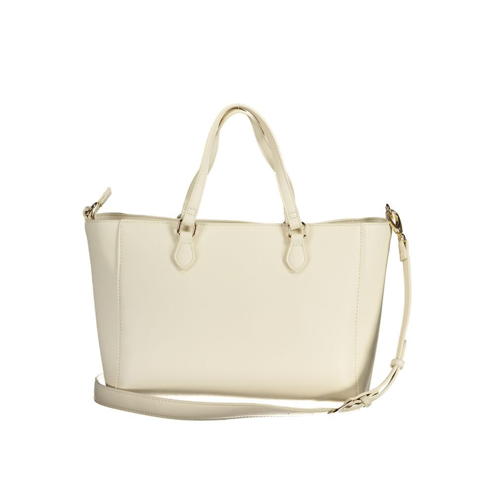 Valentino Bags Біла поліетиленова сумочка
