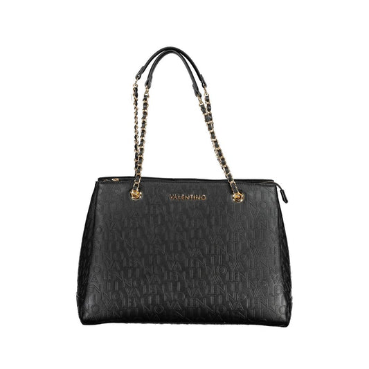 Valentino Bags Чорна поліетиленова сумочка