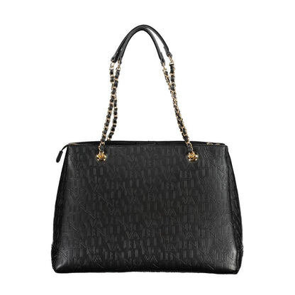 Valentino Bags Чорна поліетиленова сумочка