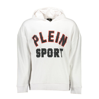 Білий бавовняний чоловічий светр Plein Sport