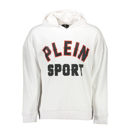 Білий бавовняний чоловічий светр Plein Sport