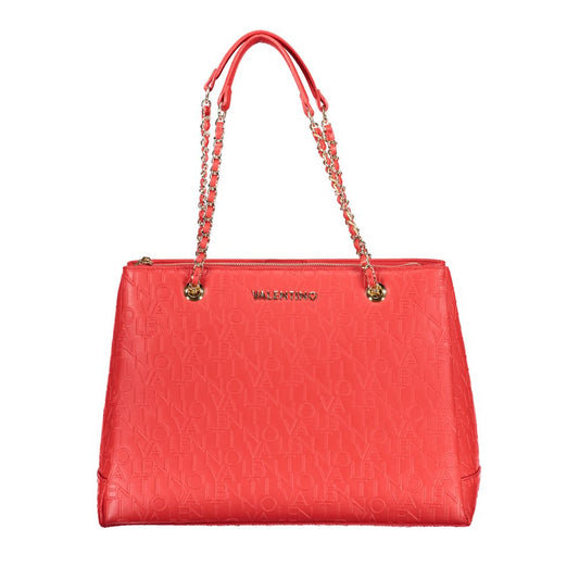 Valentino Bags Червона поліетиленова сумочка