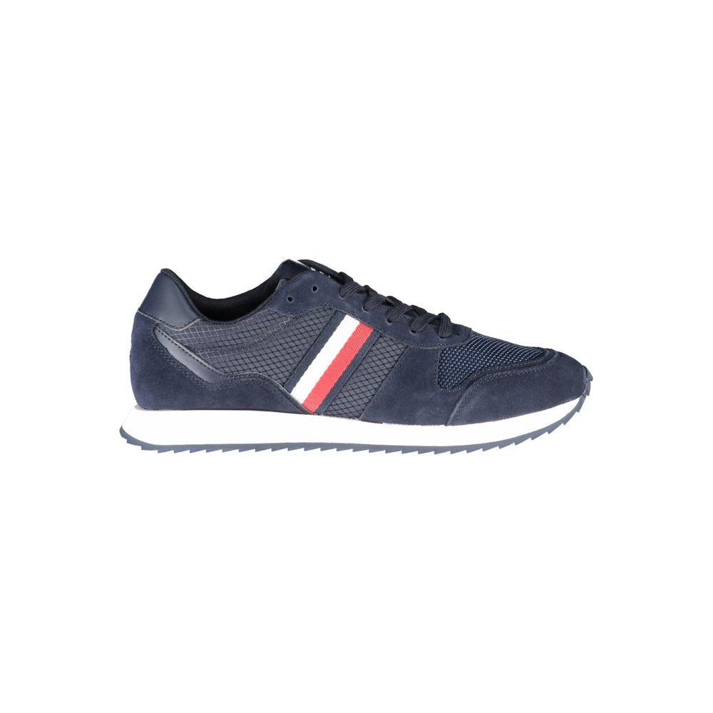Сині поліестерові чоловічі кросівки Tommy Hilfiger