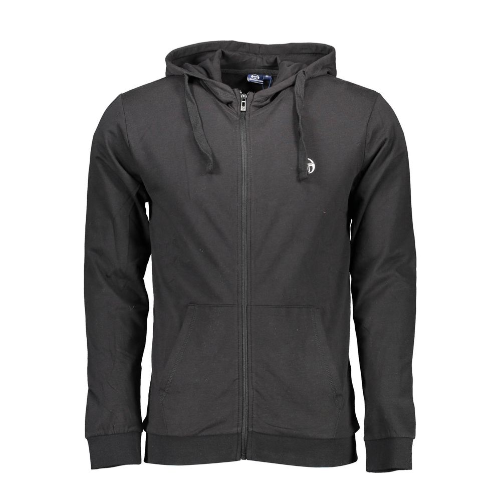 Чорний бавовняний чоловічий светр Sergio Tacchini