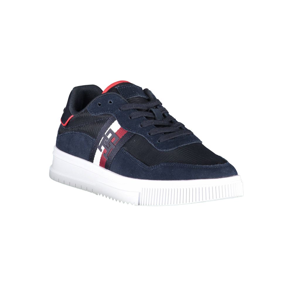 Сині поліестерові чоловічі кросівки Tommy Hilfiger