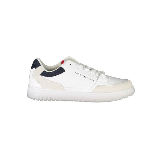 Шкіряні білі чоловічі кросівки Tommy Hilfiger