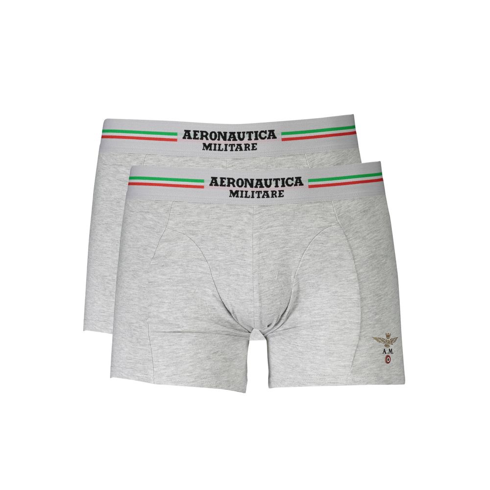 Сіра бавовняна білизна Aeronautica Militare
