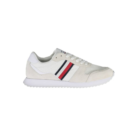 Білі поліестерові чоловічі кросівки Tommy Hilfiger